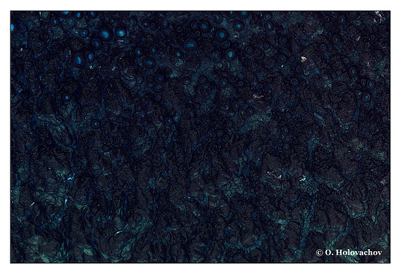 Cold lava field